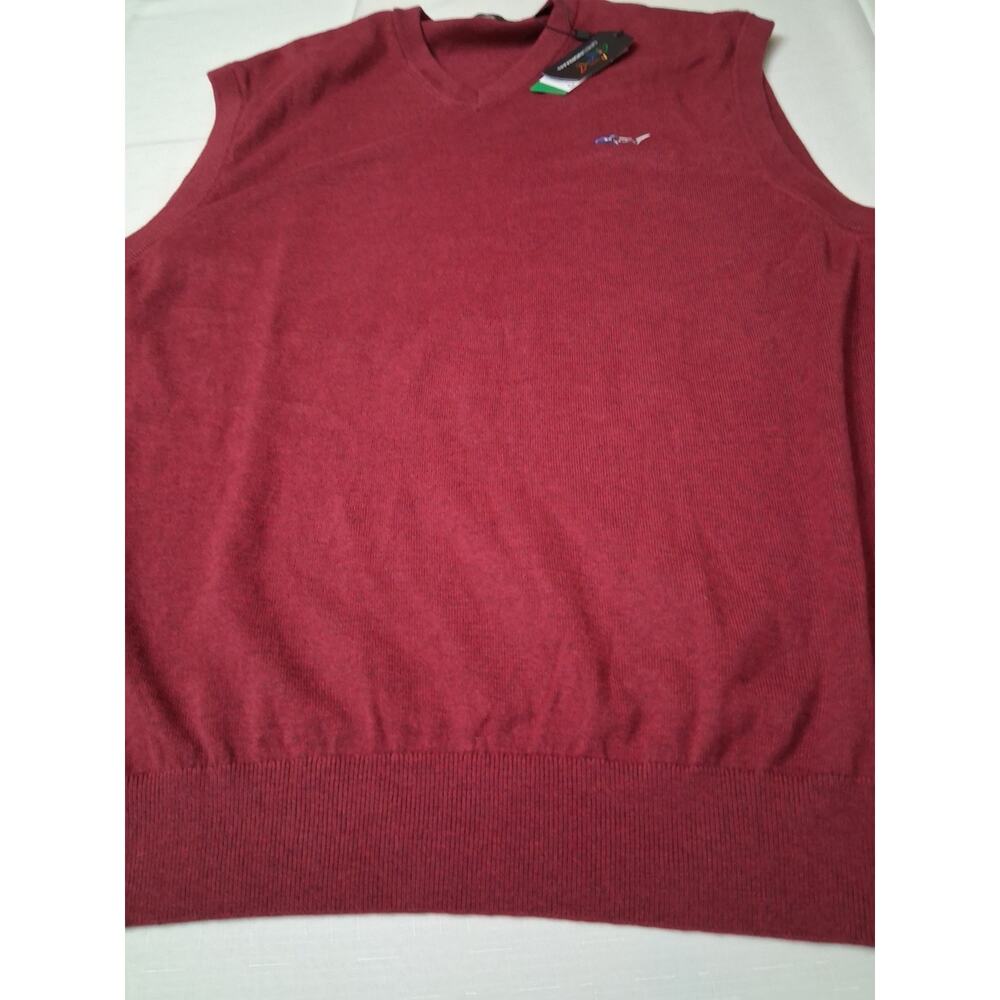 2 Greg Norman Shark Sweater Vests ThermoLite Eco Mode Mens Size XXXL 3X New NWT - Picture 5 of 16